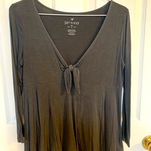 Soft & Sexy AE T 🖤 Tie Knot Front